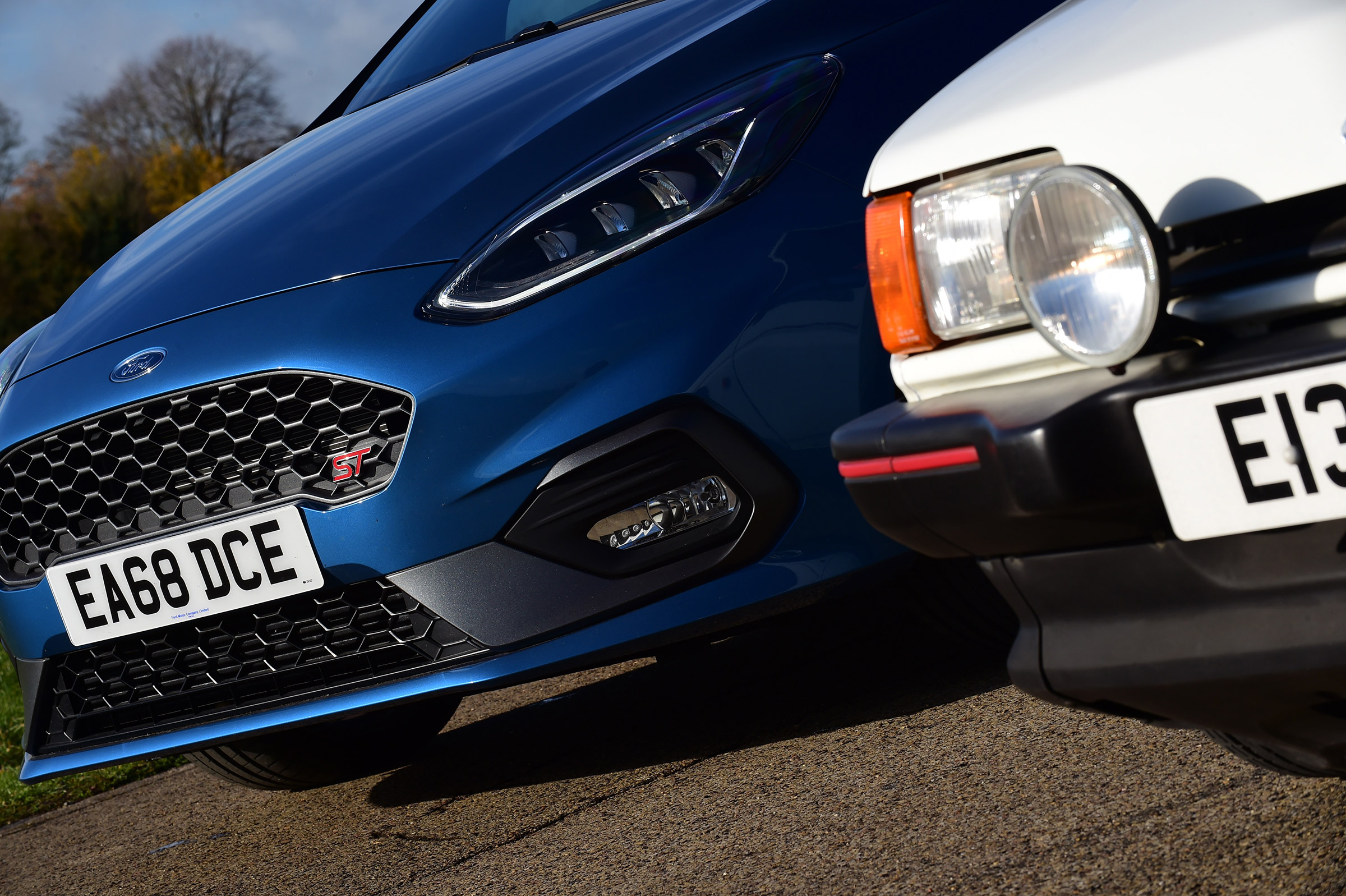 Ford Fiesta XR2 vs Ford Fiesta ST - front detail