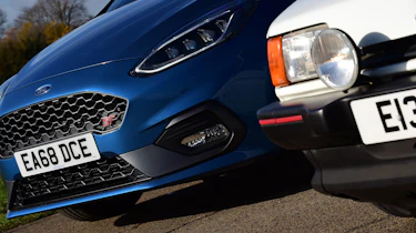 Ford Fiesta XR2 vs Ford Fiesta ST - front detail