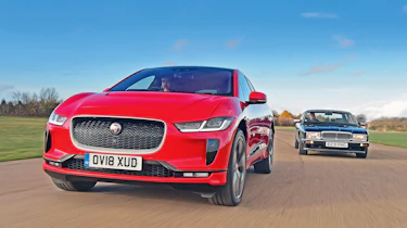 Jaguar XJ40 vs Jaguar I-Pace - header