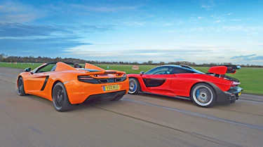 McLaren 12C Spider vs McLaren Senna - rear