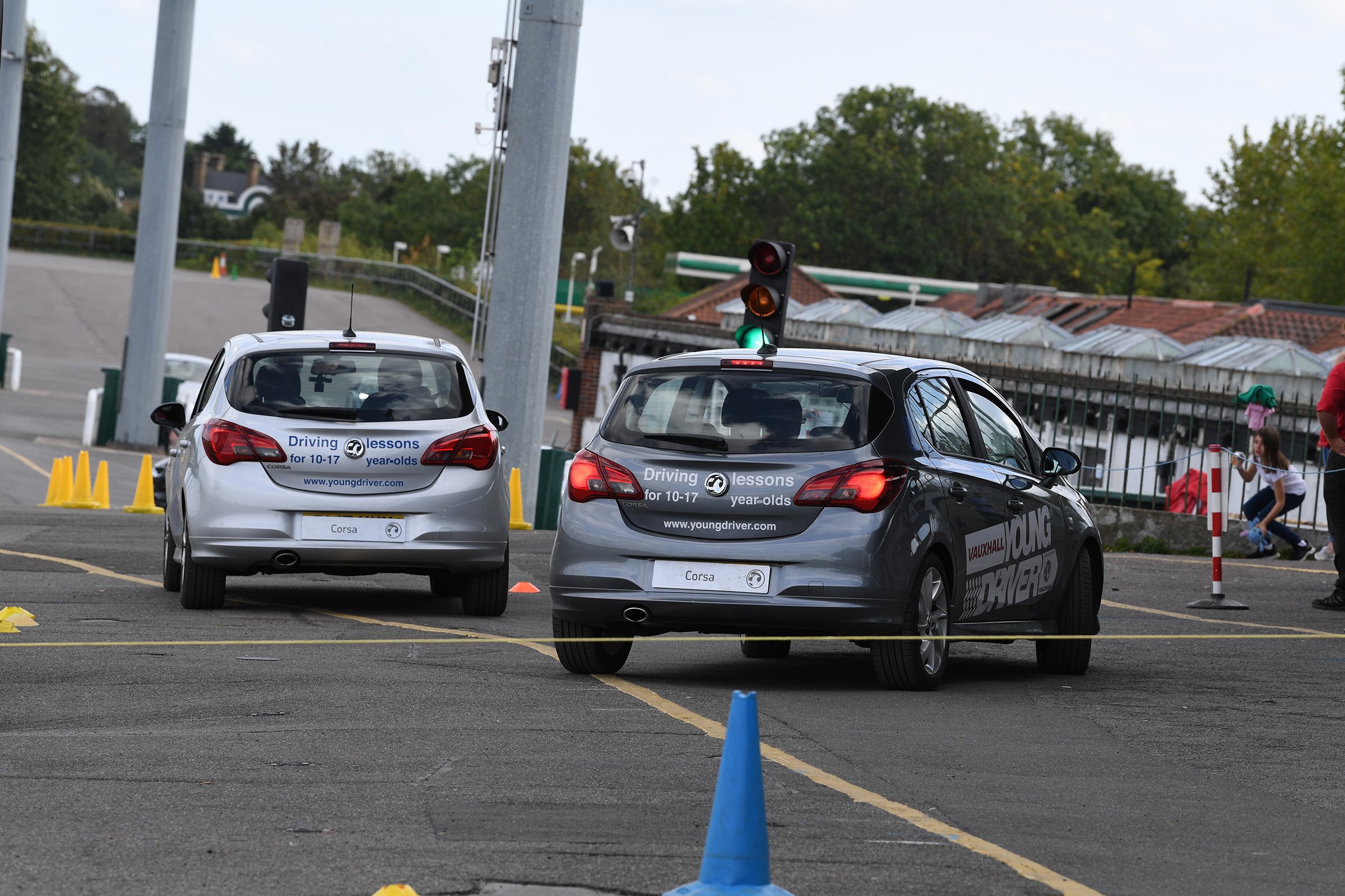 Kid Drivers - corsa traffic lights