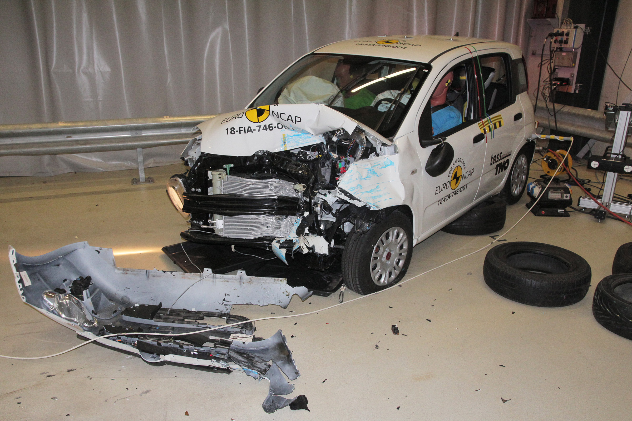 Fiat Panda NCAP crash test