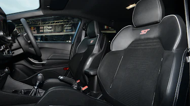 ford fiesta st long termer interior recaro seats