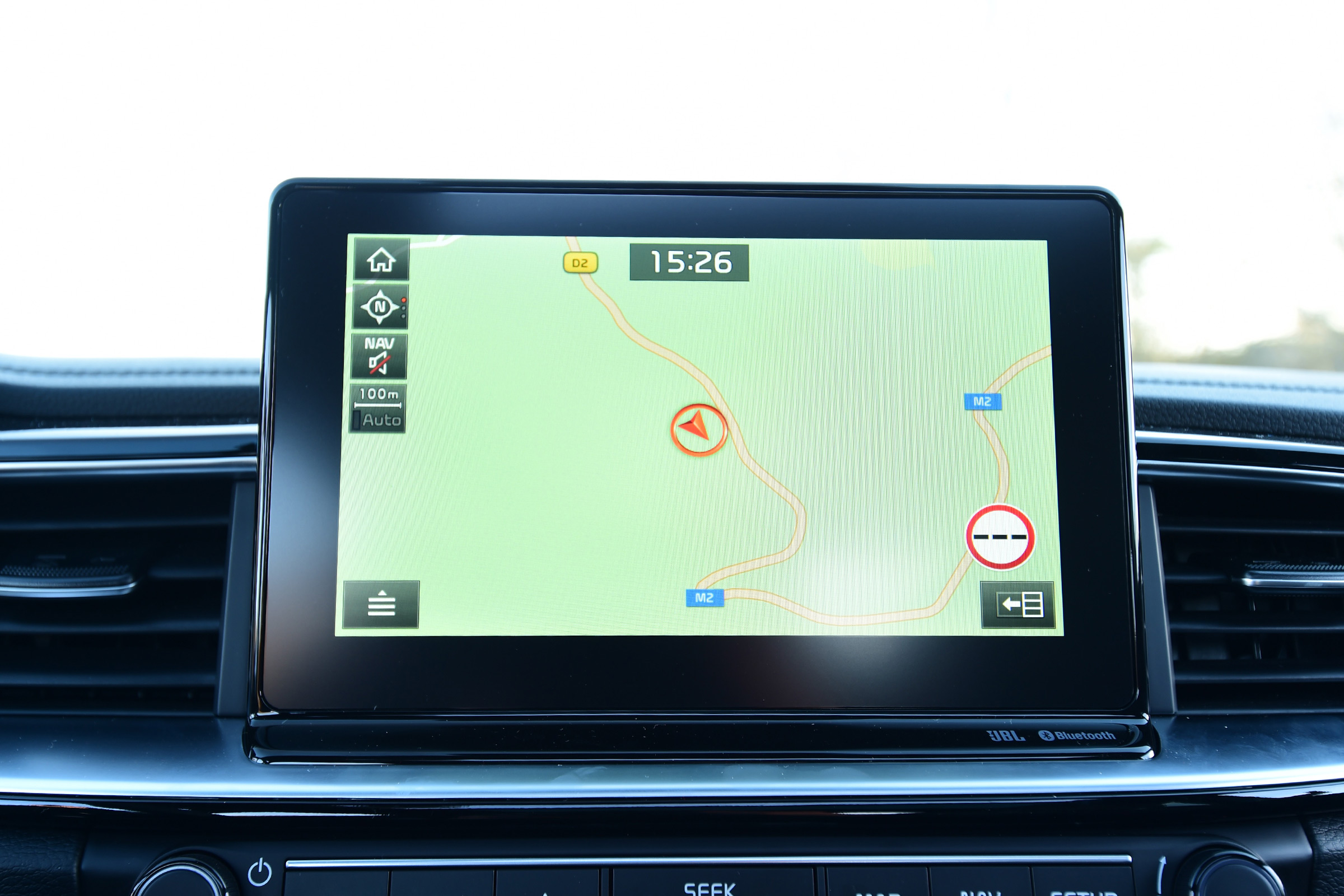 kia proceed gt prototype infotainment