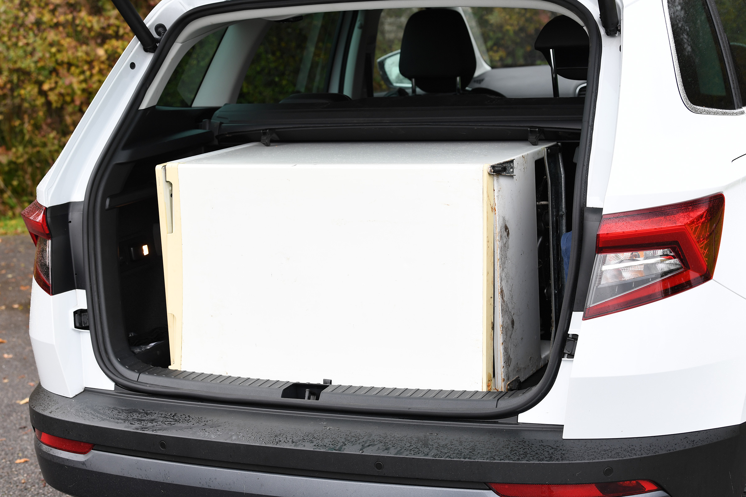 skoda karoq long termer boot