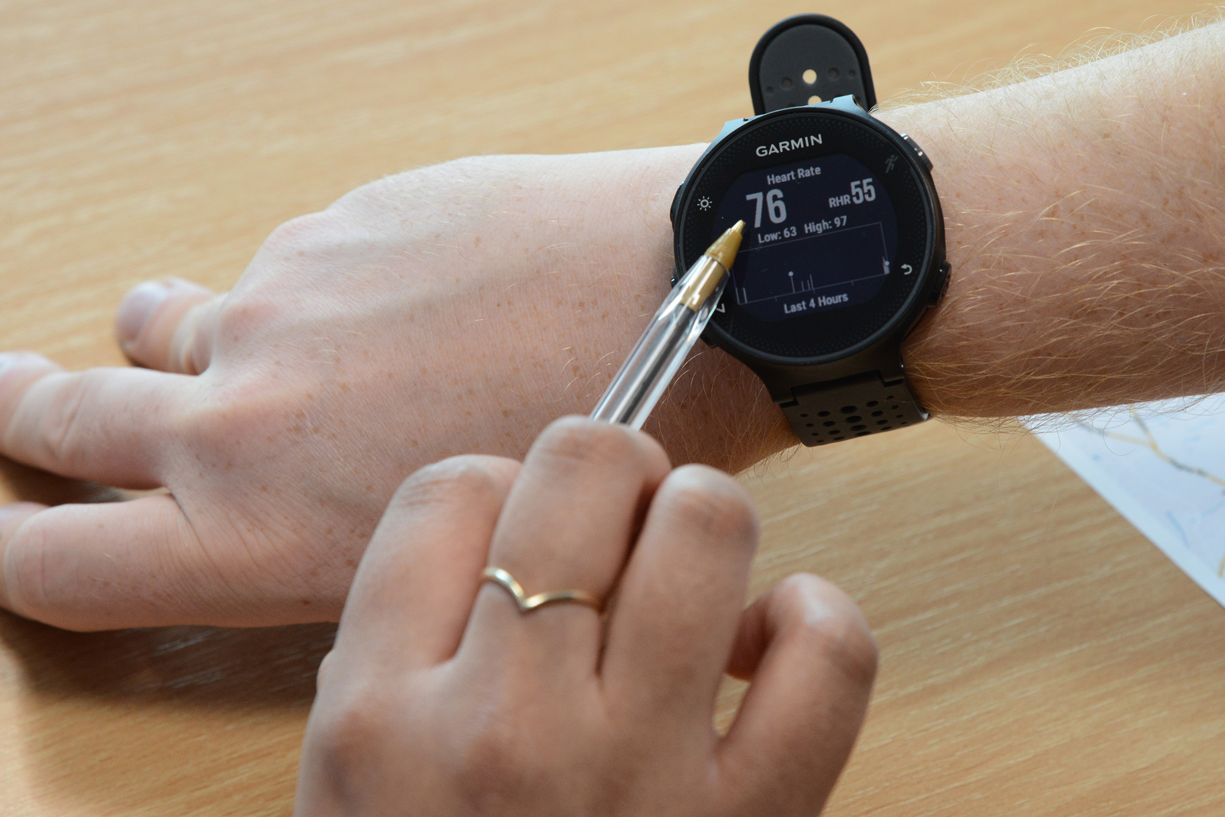 tailgating feature garmin smart watch