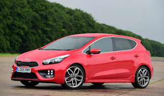 Used Kia Cee'd - front static