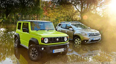 Suzuki Jimny vs Dacia Duster - header