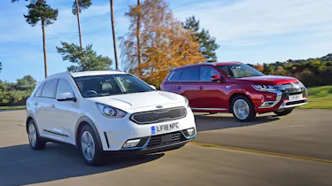 Kia Niro Plug-in Hybrid vs Mitsubishi Outlander PHEV - head-to-head