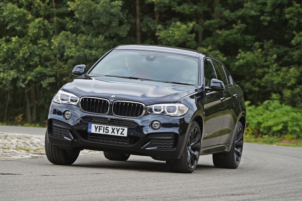 Used BMW X6 - front cornering