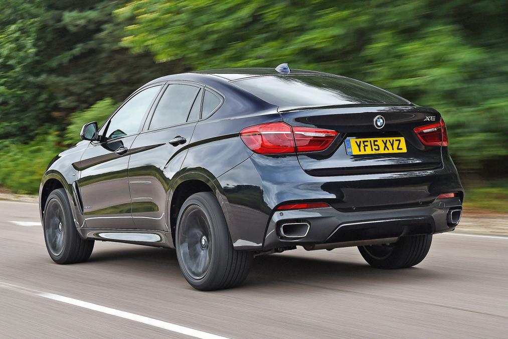 Used BMW X6 - rear tracking