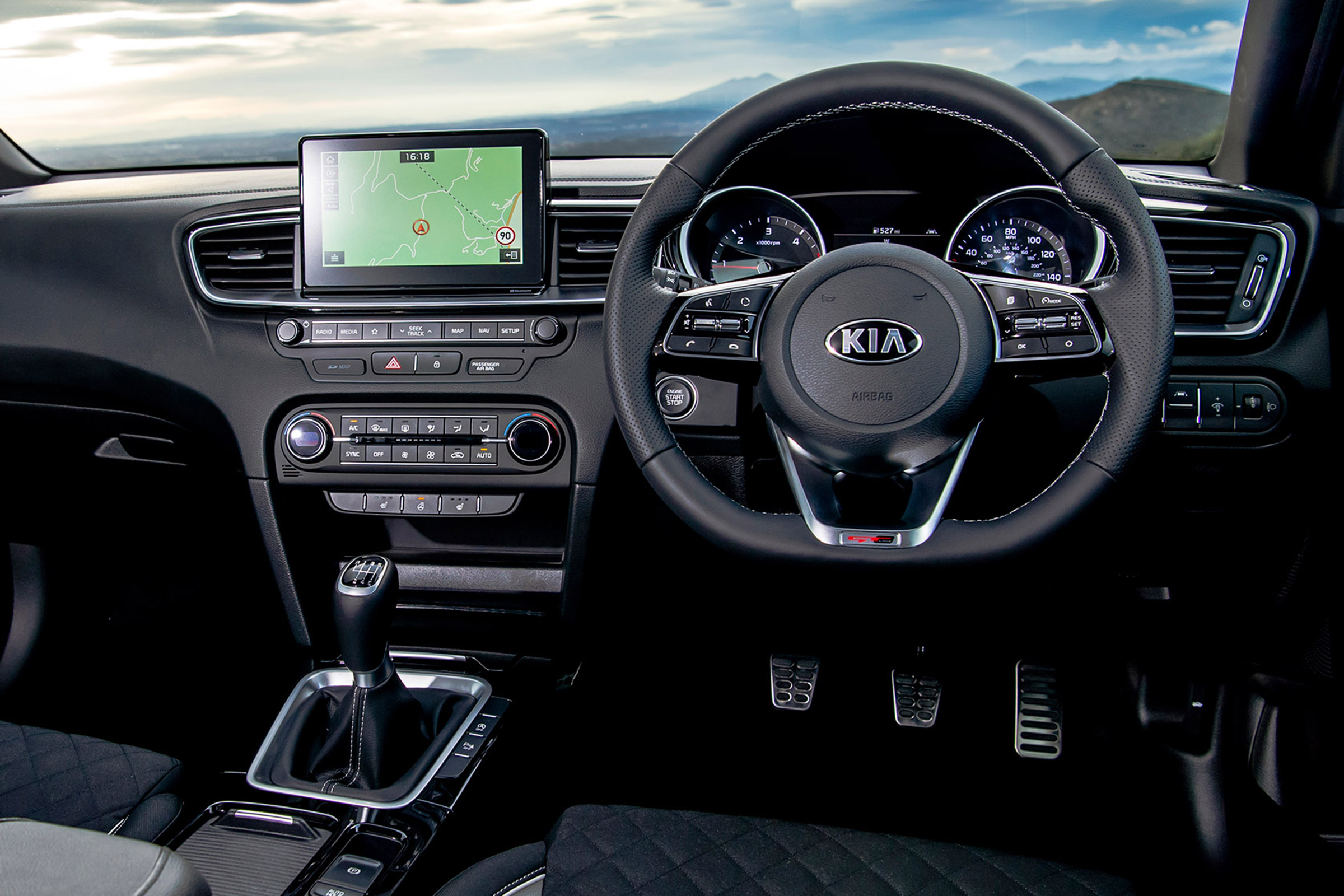 Kia Proceed - dash