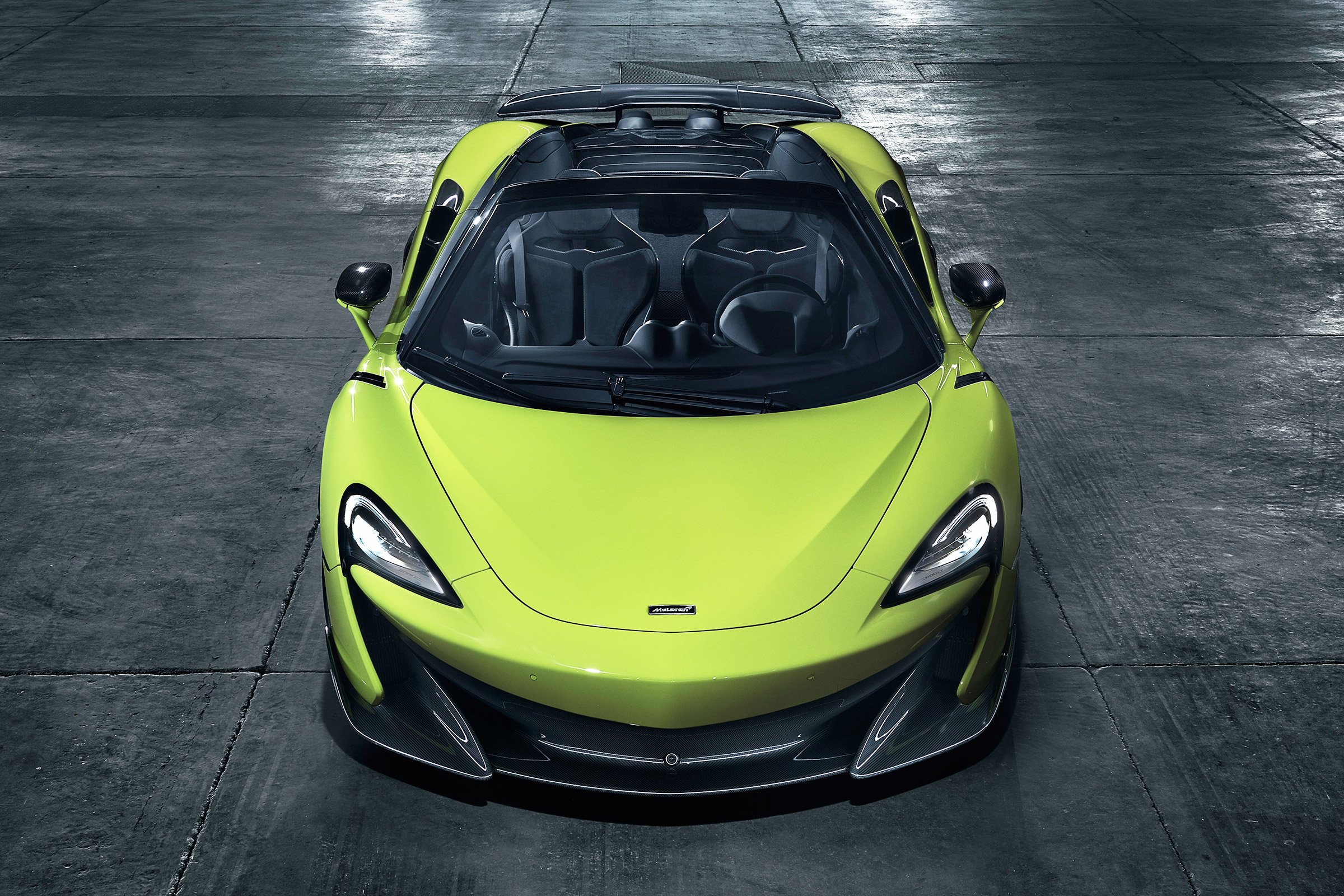 McLaren 600LT Spider - full front