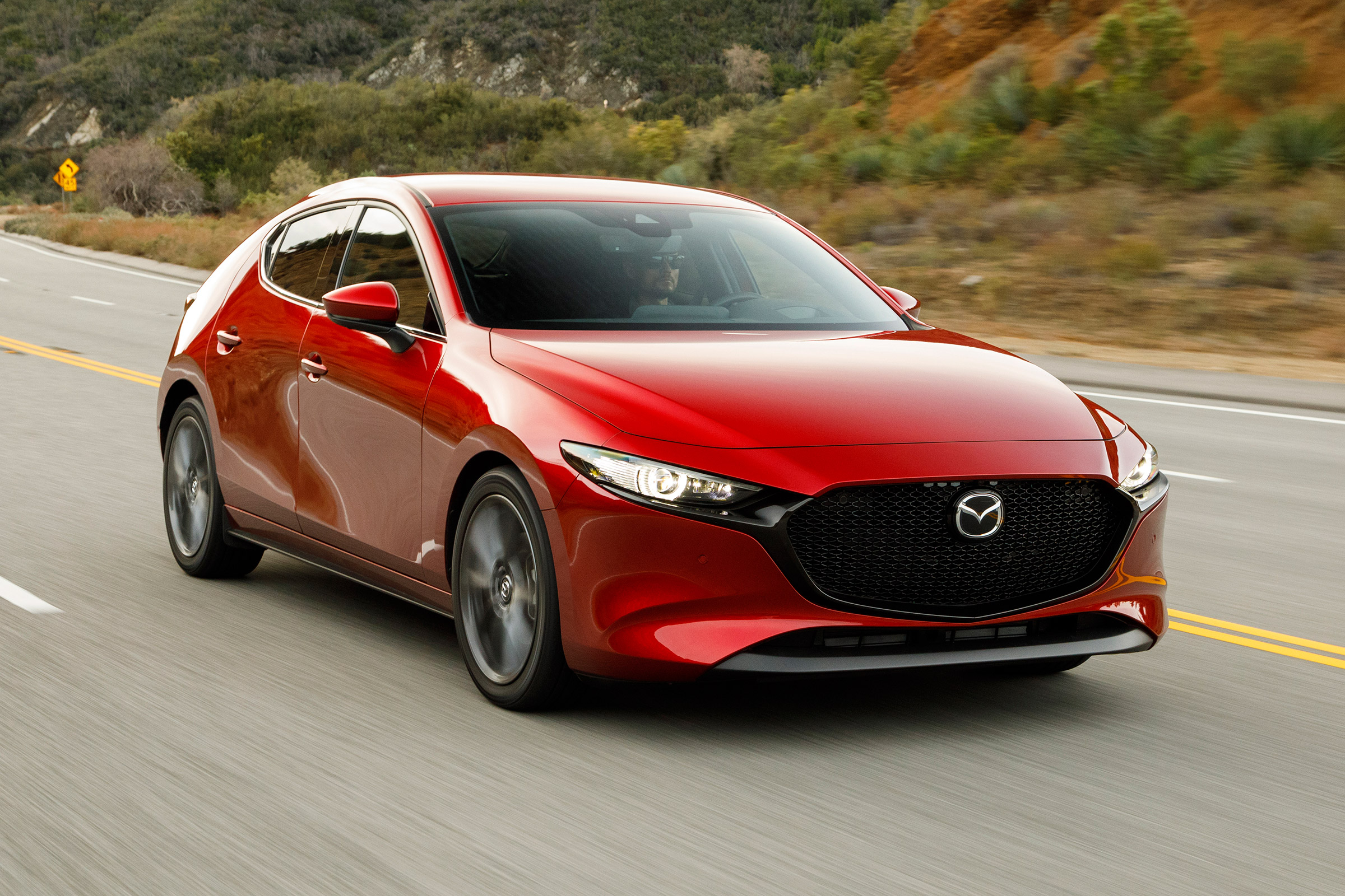Mazda 3 - front tracking