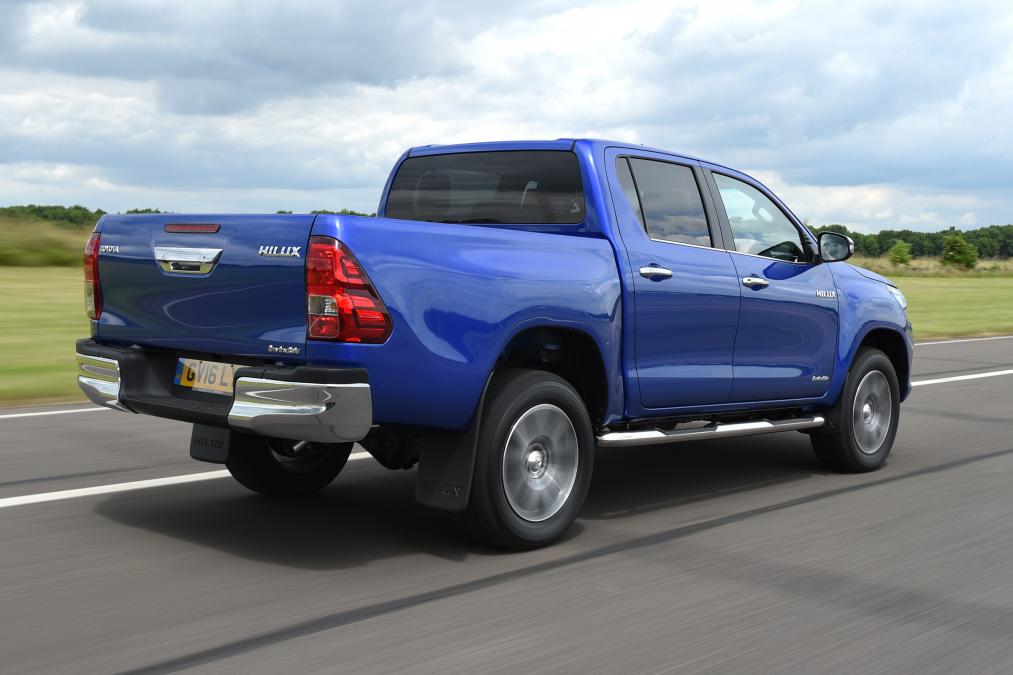 Used Toyota Hilux - rear action