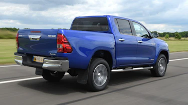 Used Toyota Hilux - rear action