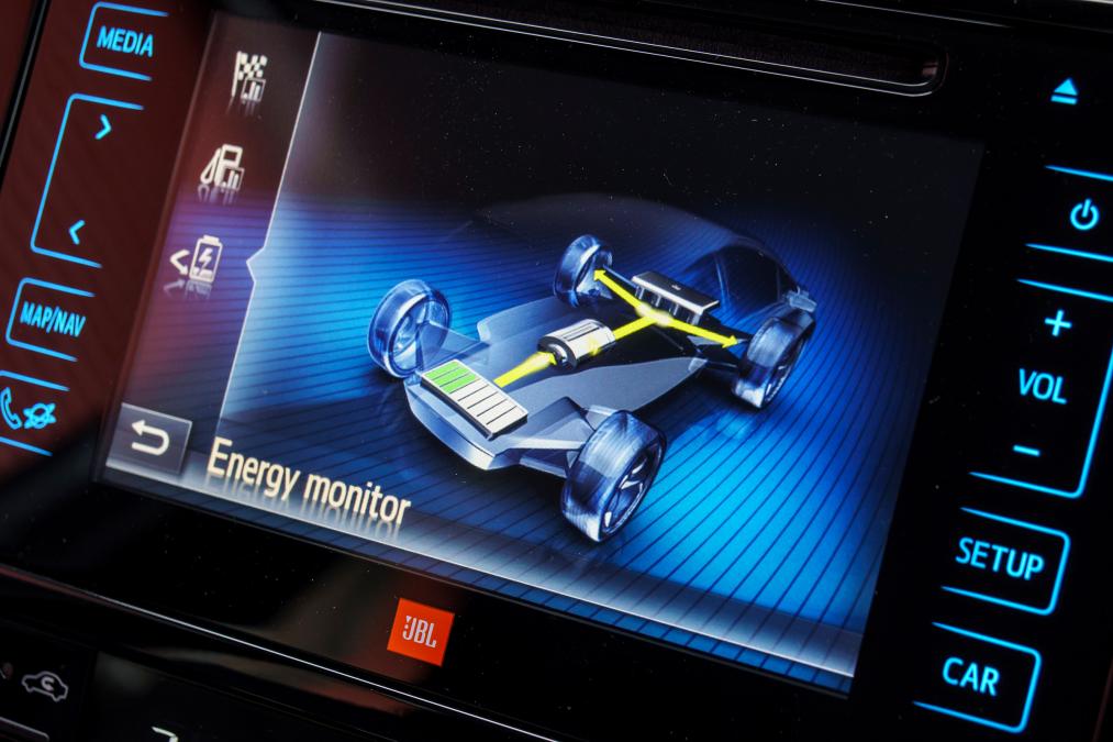 Used Toyota Prius - infotainment