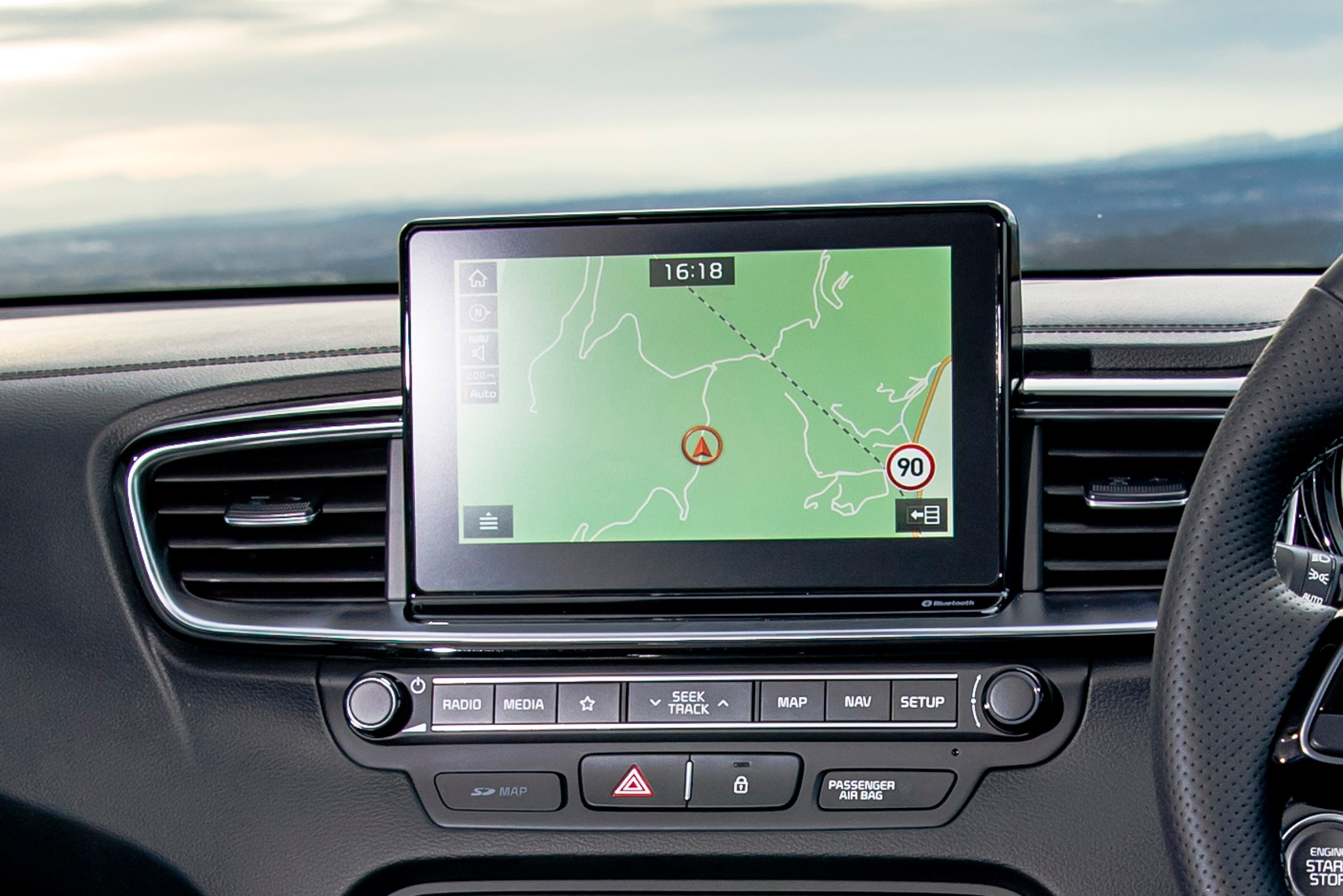 Kia Proceed - sat-nav