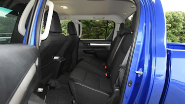 Used Toyota Hilux - rear seats