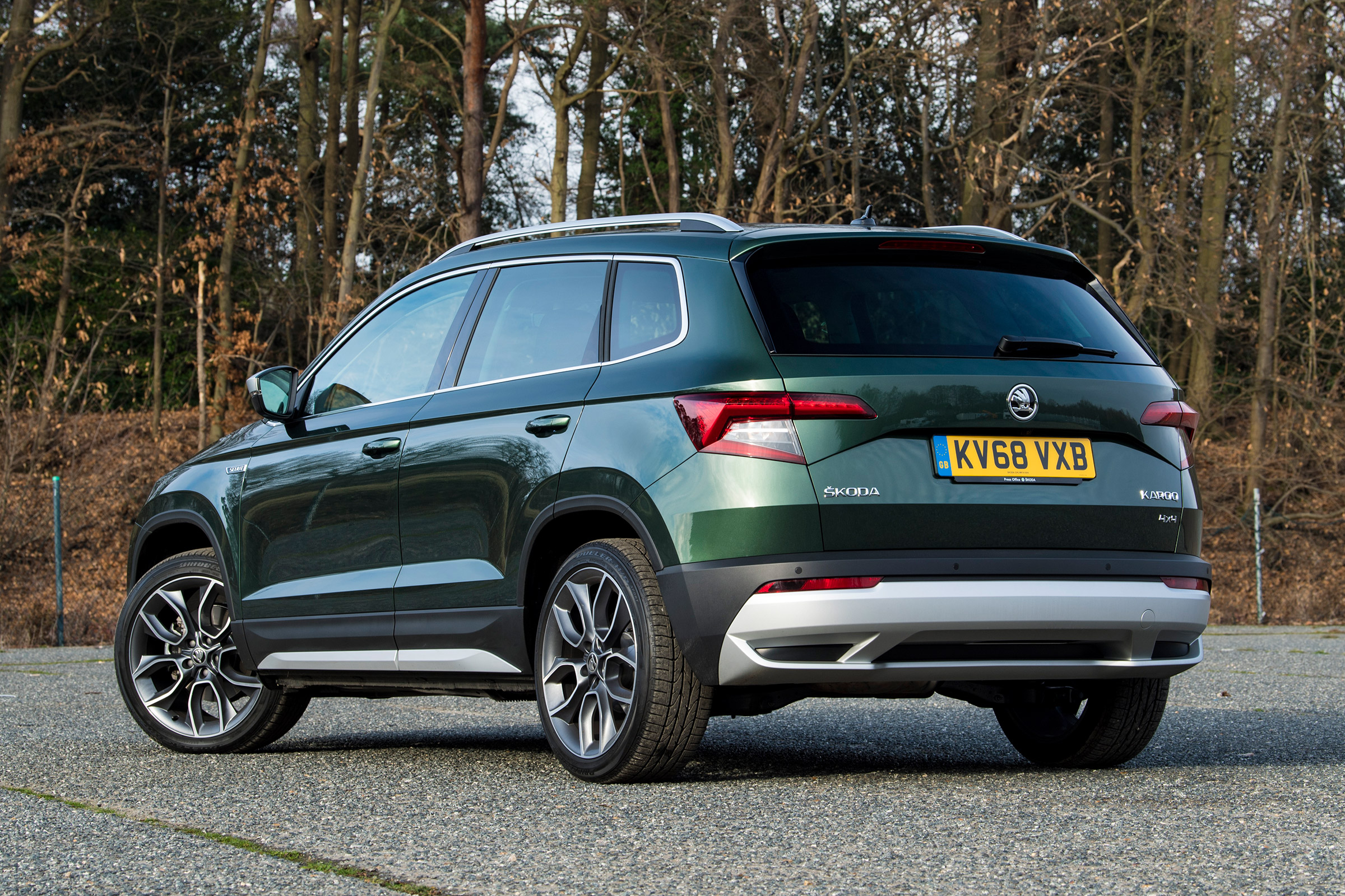 Skoda Karoq Scout - rear static