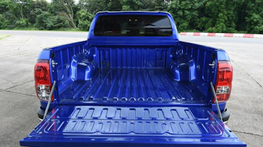 Used Toyota Hilux - loading bay