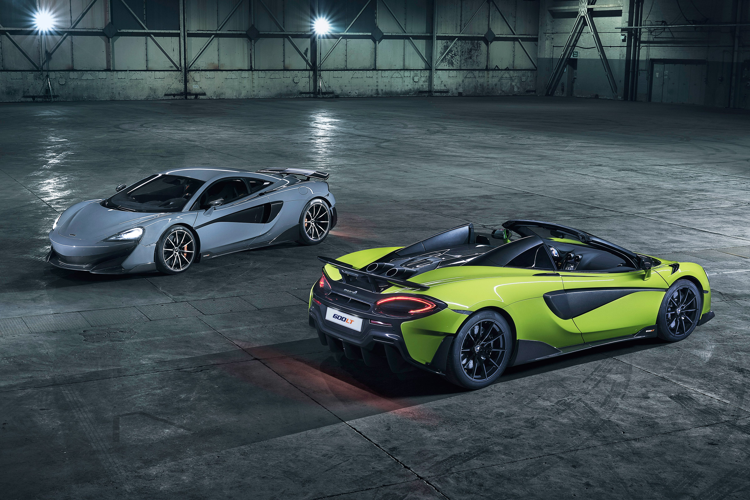 McLaren 600LT Spider and Coupe