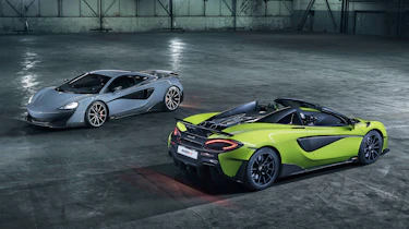 McLaren 600LT Spider and Coupe