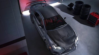 Lexus RC F Track Edition - above