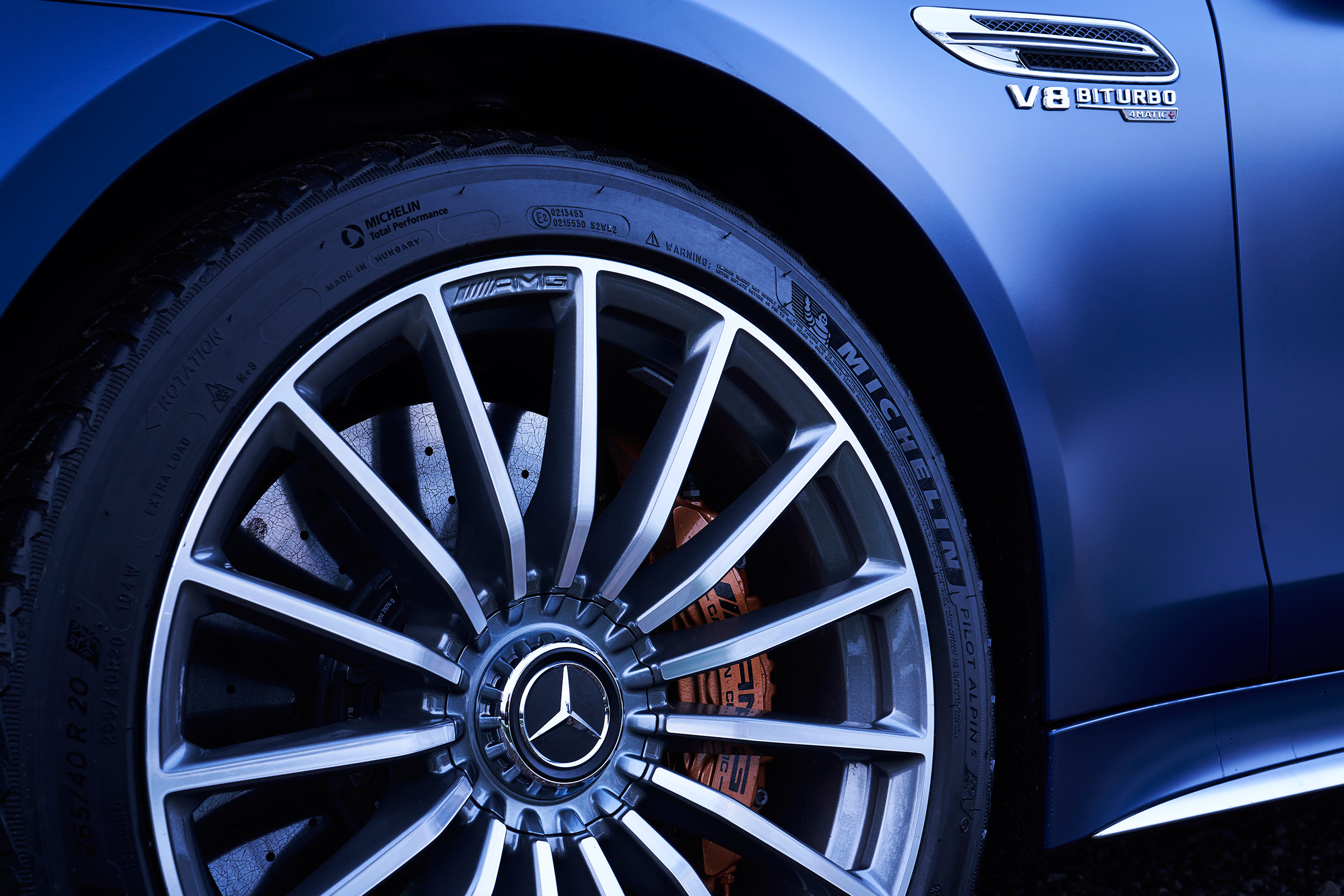 mercedes-amg gt 4-door alloy wheel