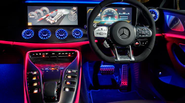 Mercedes-AMG GT 4-Door Coupe ambient lighting