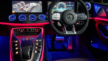 mercedes-amg gt 4-door interior
