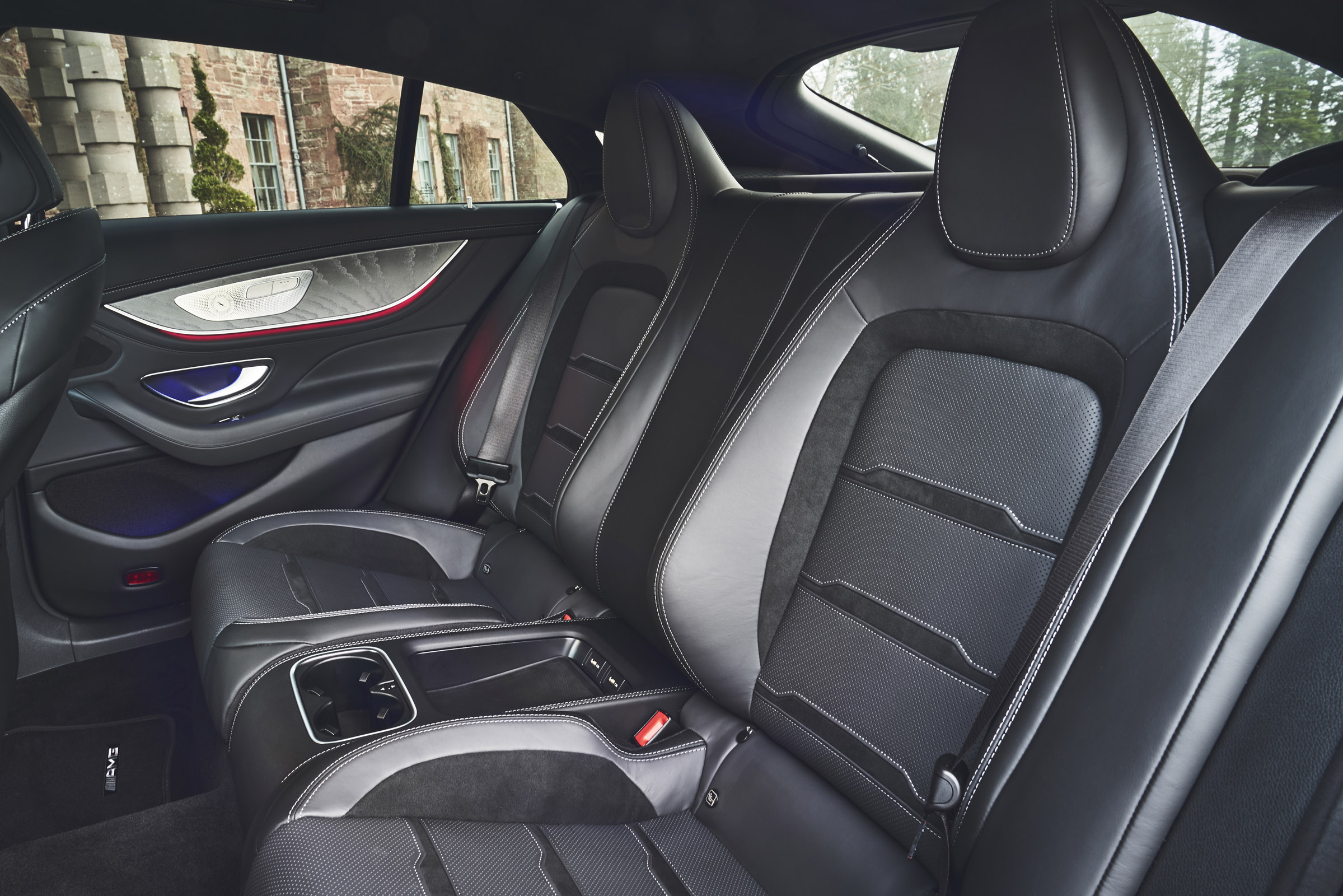 Mercedes-AMG GT 4-Door Coupe rear seats