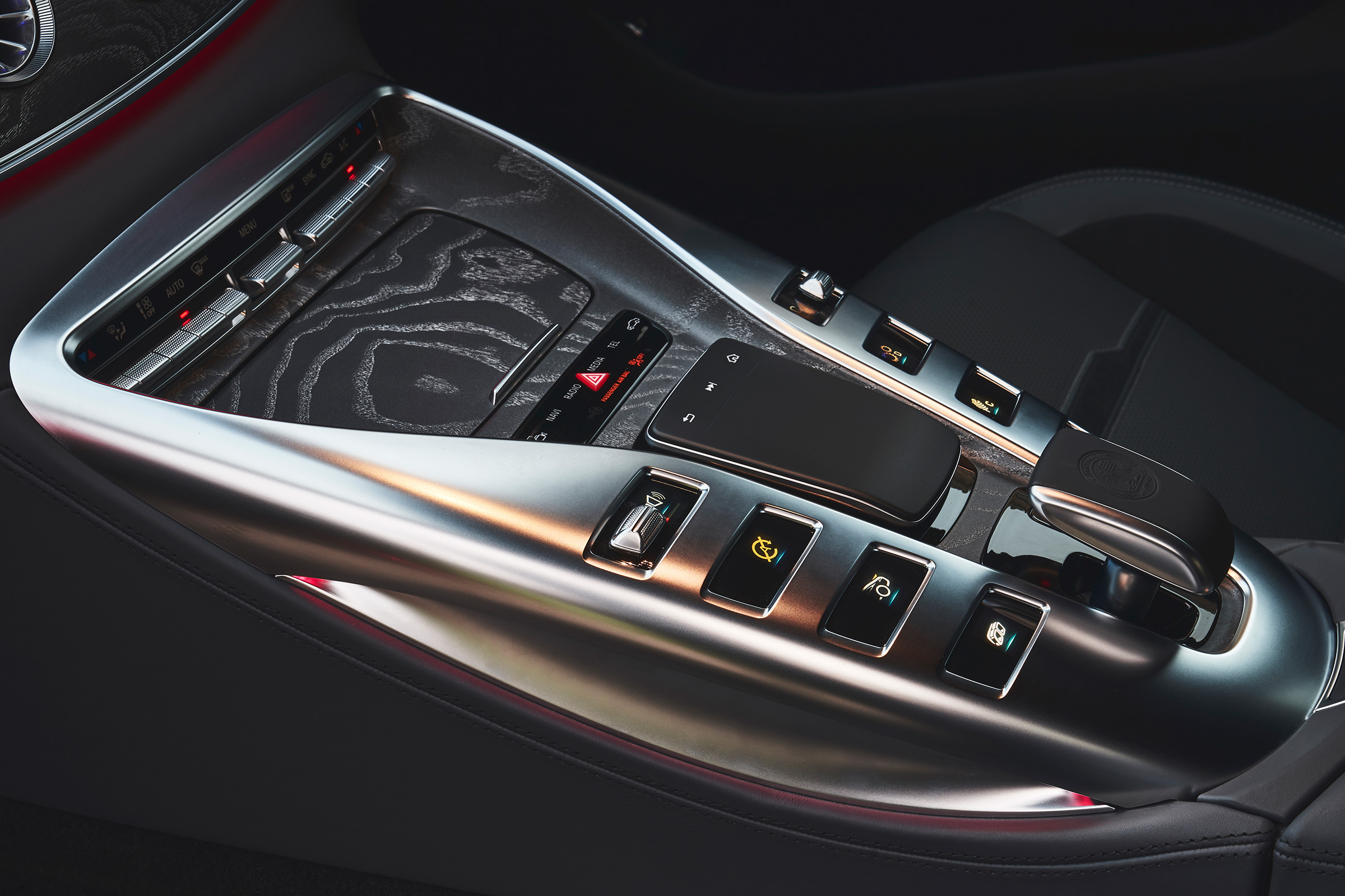 mercedes-amg gt 4-door interior
