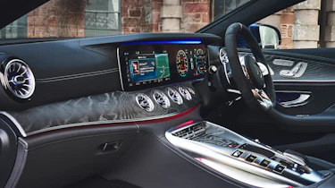 mercedes-amg gt 4-door interior