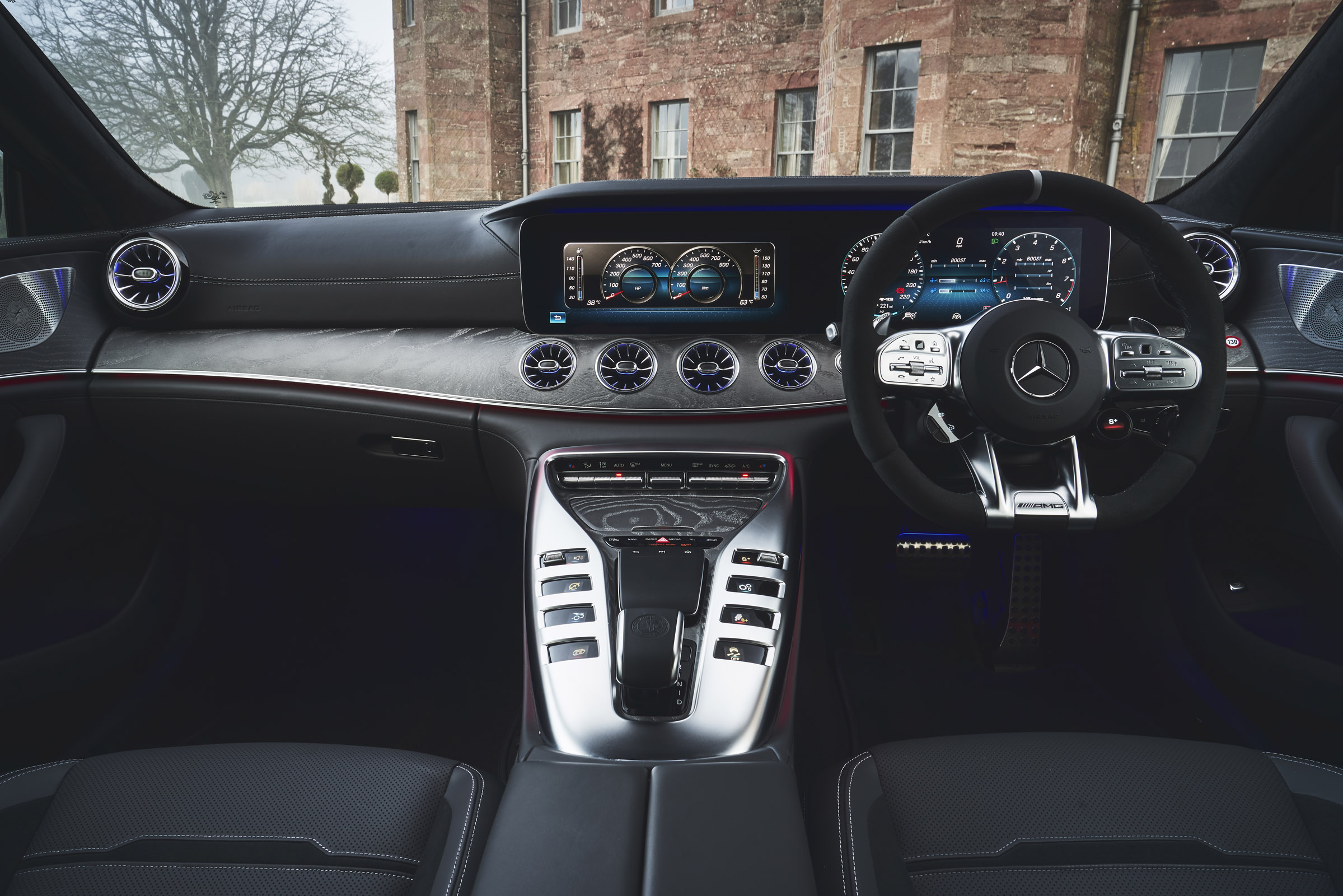 Mercedes-AMG GT 4-Door Coupe interior