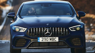 mercedes-amg gt 4-door front
