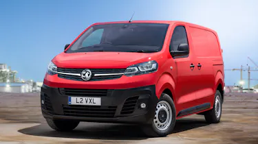 Vauxhall Vivaro van - front tracking