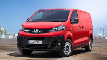 Vauxhall Vivaro van - front tracking