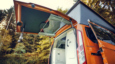Ford Transit Custom Nugget - rear door open