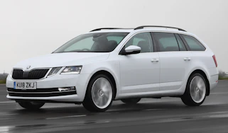 skoda octavia estate tracking front