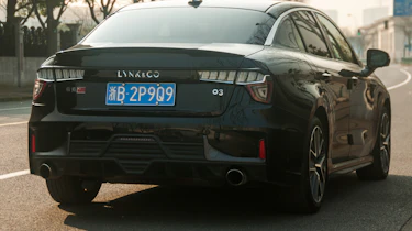 Lynk & Co 03 - rear 3/4 static