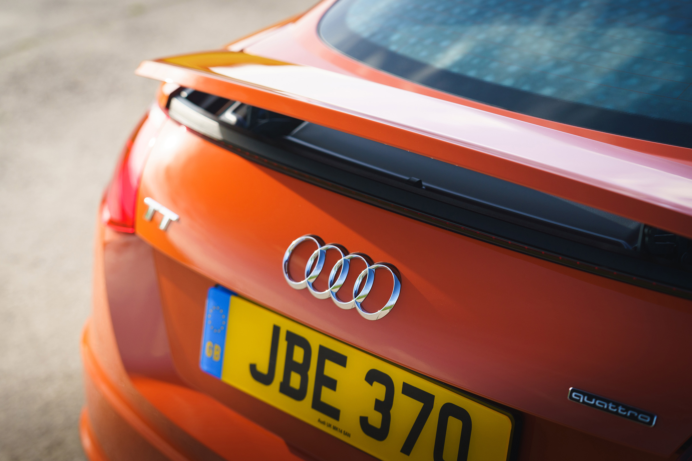 Audi TT Coupe - spoiler