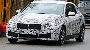 bmw 1 series spy shot front