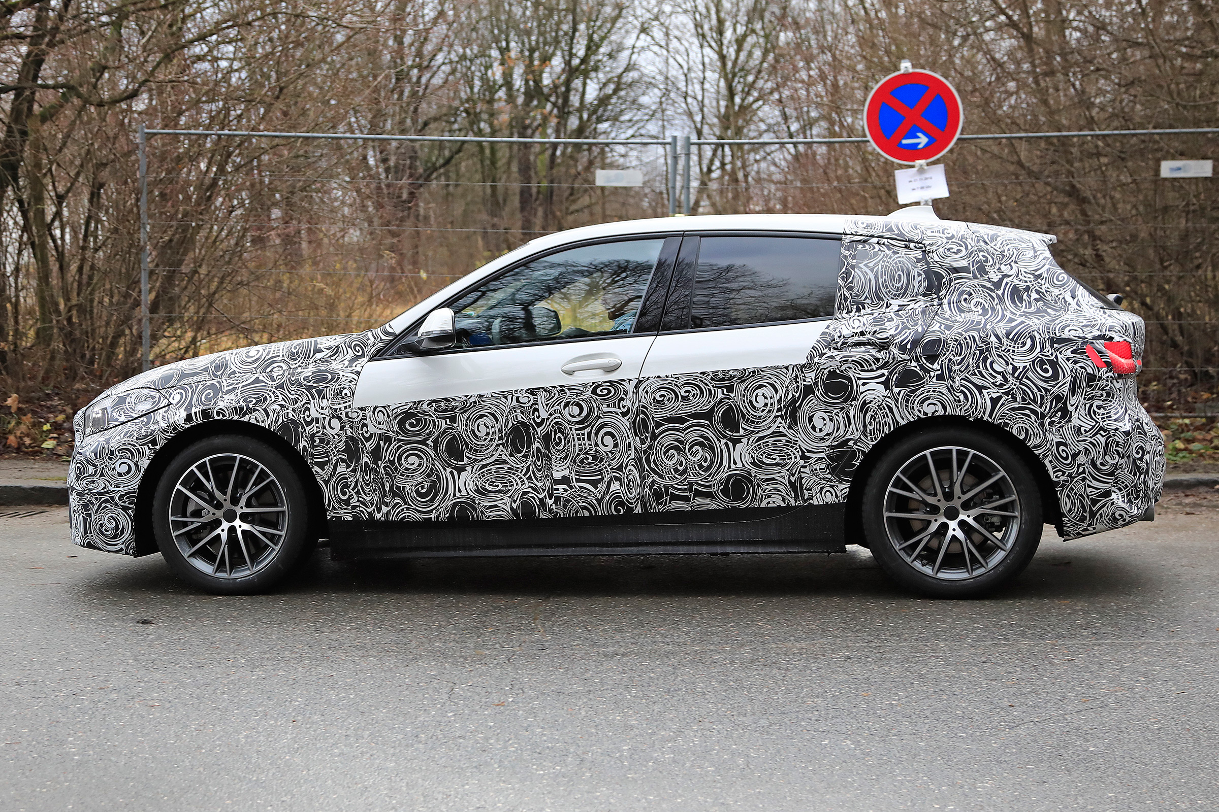 bmw 1 series spy shot side