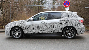bmw 1 series spy shot side