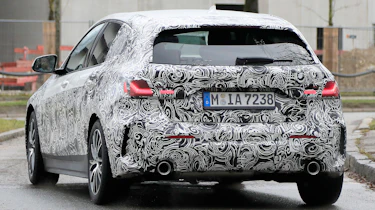 bmw 1 series spy shot rear