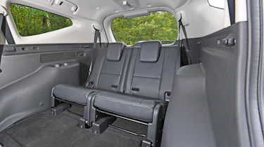 Mitsubishi Shogun Sport third-row rear seats