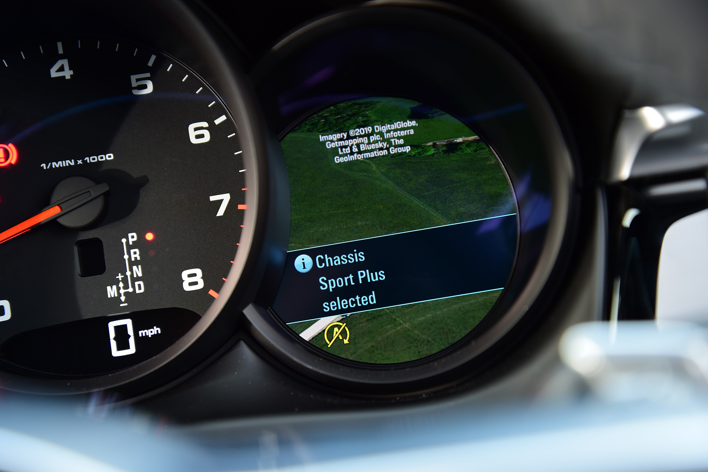 Porsche Macan - dial settings