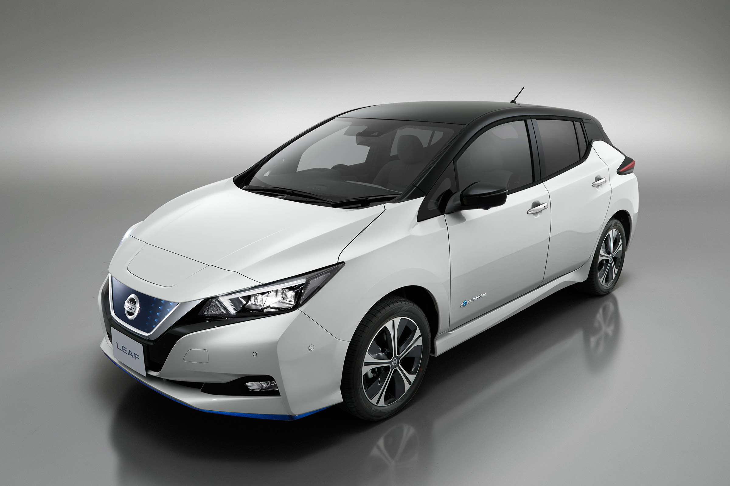 Nissan Leaf e+ - above