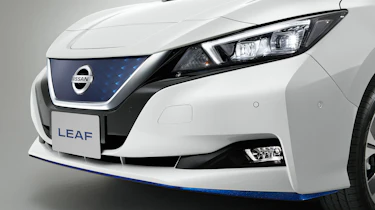 Nissan Leaf e+ - front detail